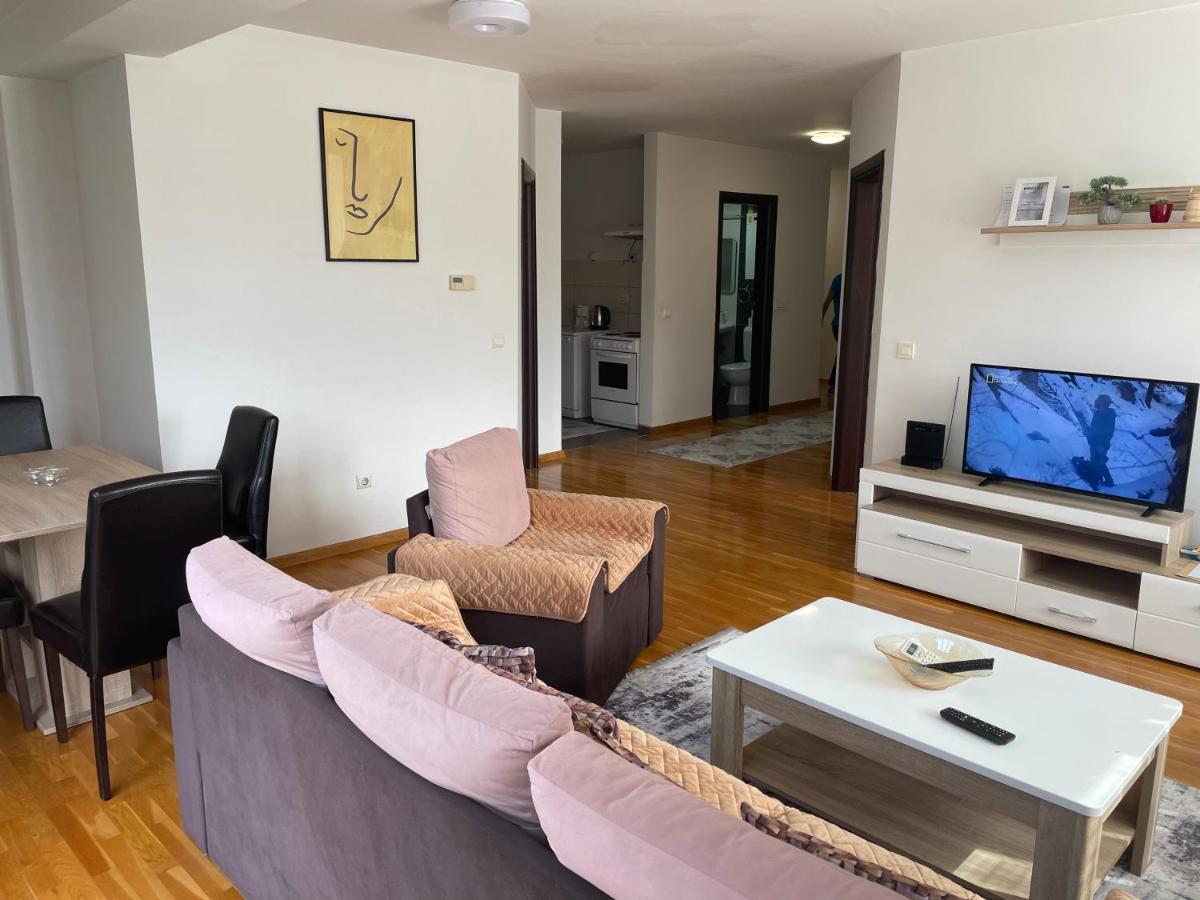 Big Apartment With Private Parking - Extra View Üsküp Dış mekan fotoğraf