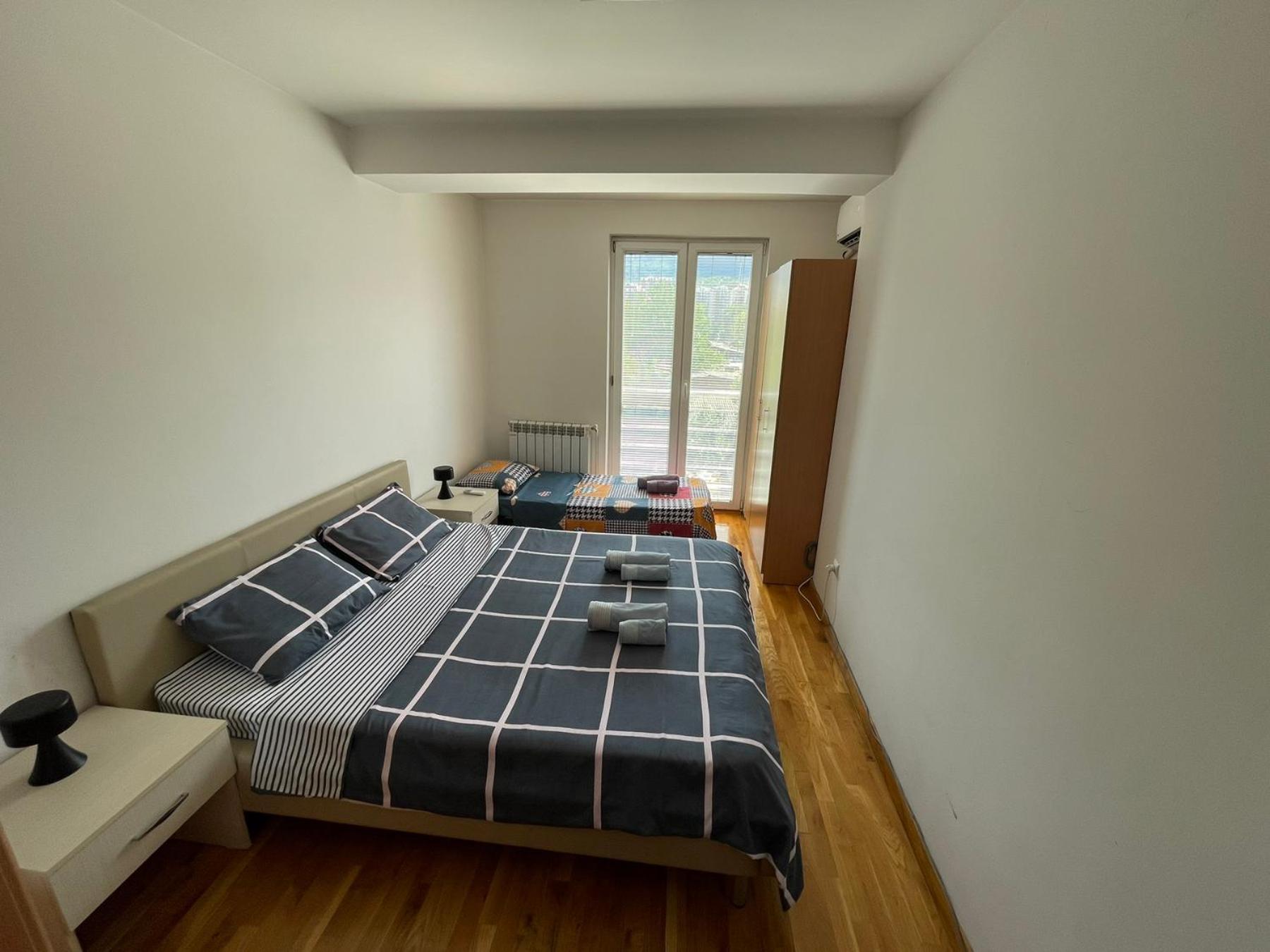 Big Apartment With Private Parking - Extra View Üsküp Dış mekan fotoğraf